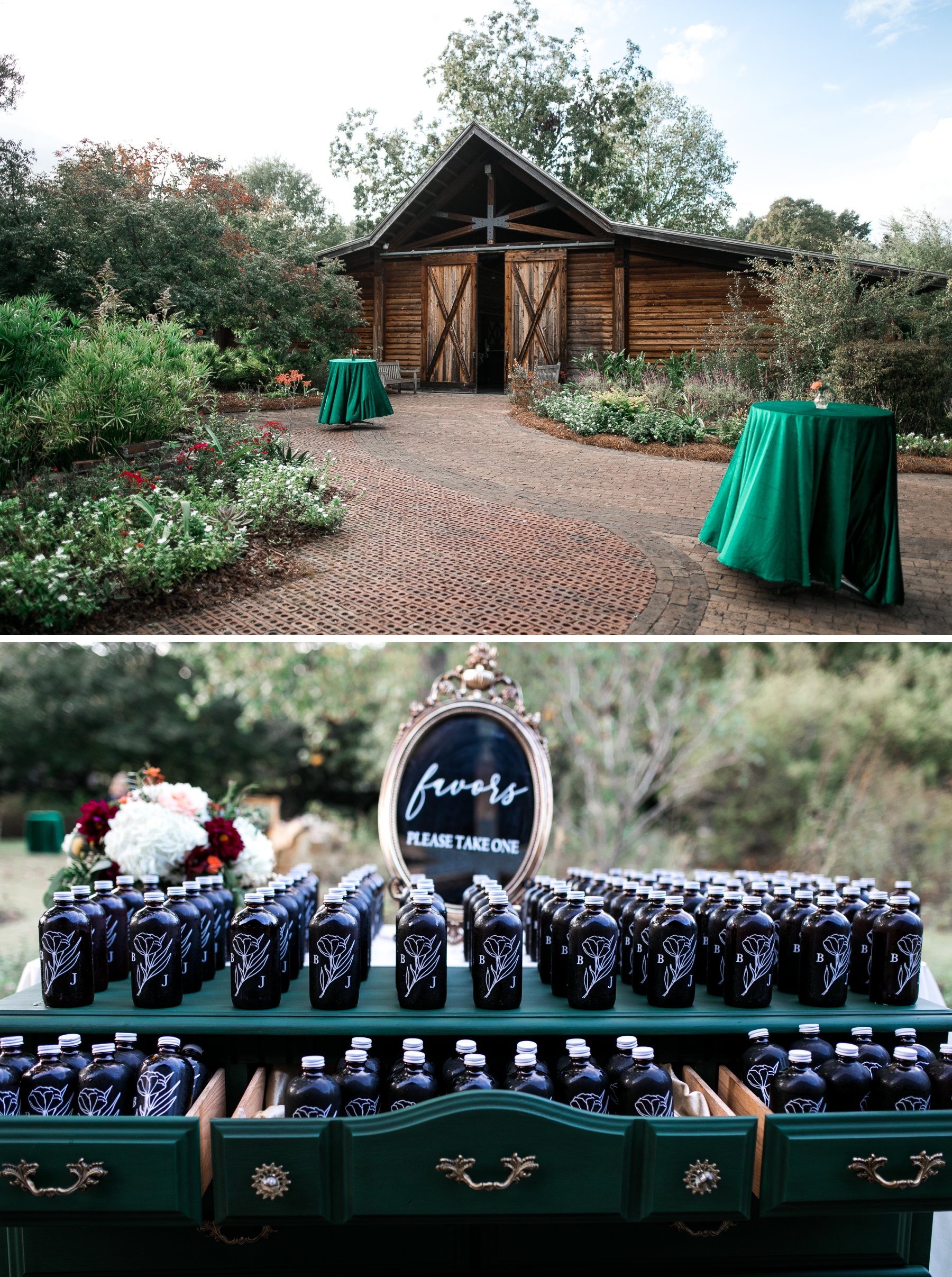 Georgia Southern Botanic Garden wedding by Swanson Signature Events